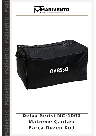 Delux Serisi Mc-1000 Malzeme Çantası Parça Düzen Kod