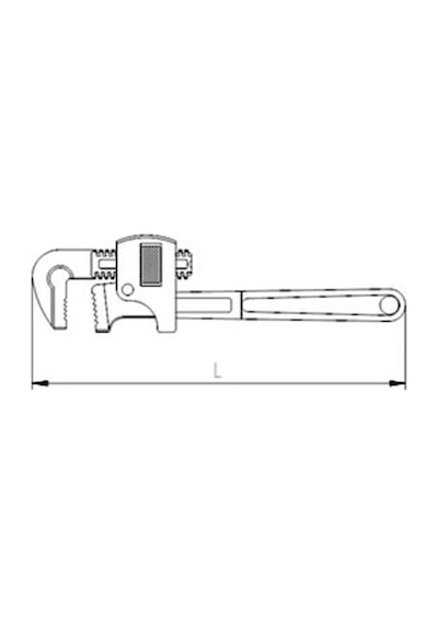 İzeltaş 10" Stilson Boru Anahtarı - 2100100010