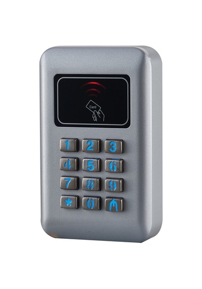 Powermaster Pm-24323 Kapı Metal Şifrematik Okuyucu Su Geçirmez Pin Prox Kartlı Geçiş Kontrol Sistemi