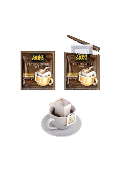 Gold Stone Filtre Kahve - Orta Kavrulmuş 16 X 8 Gr