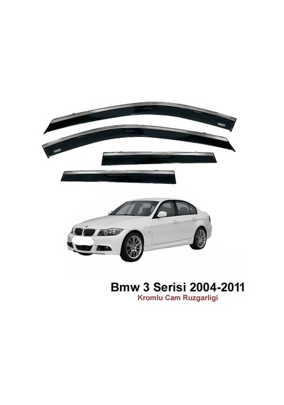 Bmw 3 Serisi Kromlu Cam Rüzgarlığı Niken 2004-2011