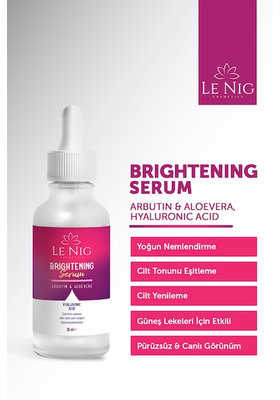 Le Nig Aydınlatıcı ve Cilt Tonu Eşitleyici Serum 30 ML