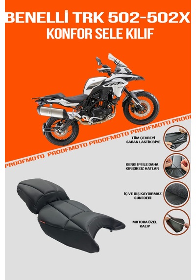 Benelli Trk 502 - 502x Konfor Sele Kılıf