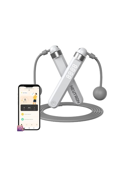 Akıllı Bluetooth Atlama İpi - Egzersiz Atlama, Ayarlanabilir Kablolu Nane Askısız Top Bluetooth Standart