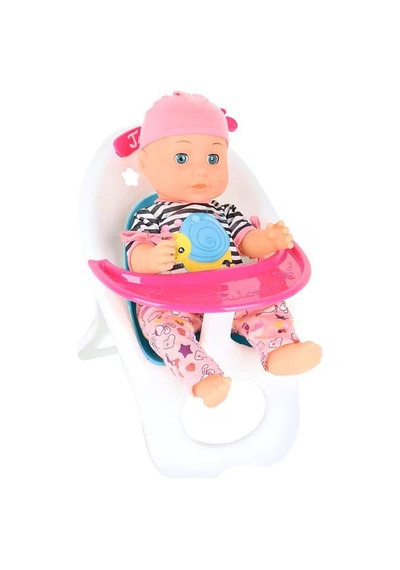 35 Cm Bebek Ve Mama Sandalyesi Çok Renkli