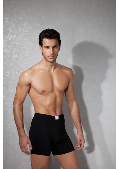 Mode Cool Doreanse Erkek Pamuk Boxer 1505 Siyah