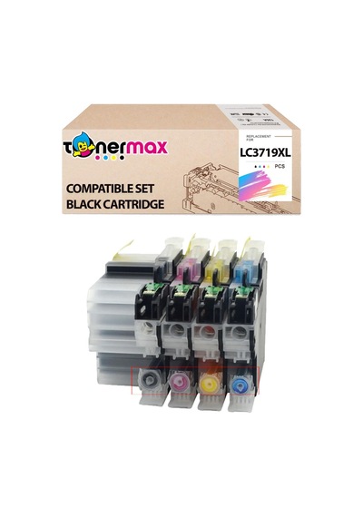 Brother Mfc-j2330dw Uyumlu Set Kartuş / Lc3719xl Set