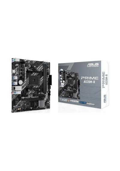 Asus Prıme A520m-r Ddr4 5100mhz 1xhdmı 1xm.2 Usb2.0 Matx Am4 Amd Am4 5000/4000 /3000 Serileri İle Uyumlu