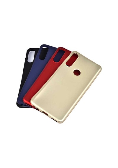 Alcatel 3x 2019 Kılıf Zore Premier Silikon Kapak Kırmızı