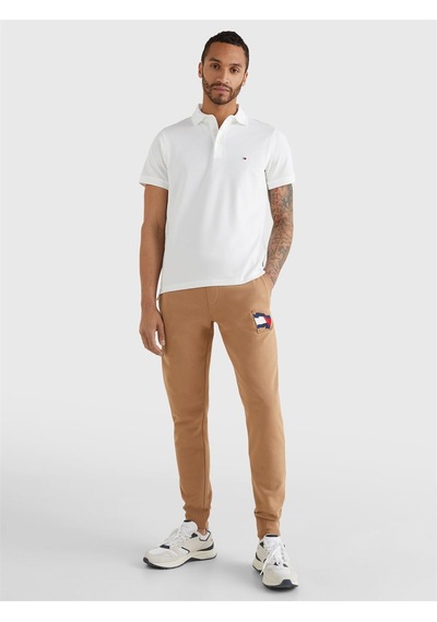 Tommy Hilfiger Core 1985 Slım Polo Erkek Beyaz T-shirt - Mw0mw17771