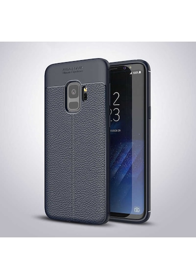 Samsung Galaxy Uyumlu S9 Kilif Deri Tarzi Niss Silikon Case 389468334