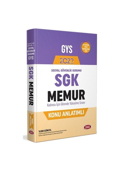 SGK Memur Konu Anlatımlı