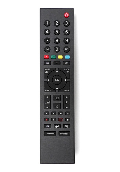 Lcd Led Kumanda Arçelik Uyumlu Beko Yeni Kalıp Media Tuşlu Yazısız