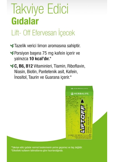 Herbalife Liftoff C Vitamini Desteği