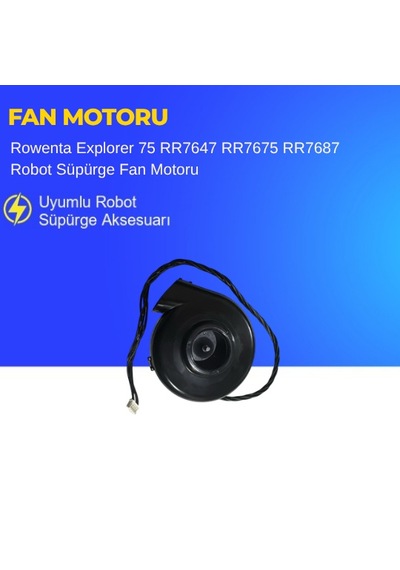 Rowenta Explorer 75 Rr7647 Rr7675 Rr7687 Robot Süpürge Fan Motoru
