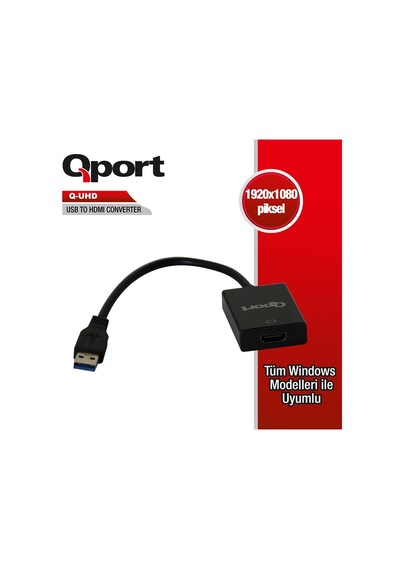Qport Q-uhd Usb 3.0 To Hdmı Dönüştürücü Diğer