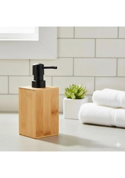 Balsa Bls Bmb115 Bambu Sıvı Sabunluk 280 Ml Kahverengi