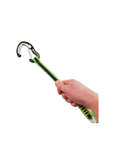 Kong Panic Xl 45 Cm Otomatik Kapanan Uzatmalı Karabina 23 Kn Yardımcı Tırmanış Ekipmanı 907set002k Siyah