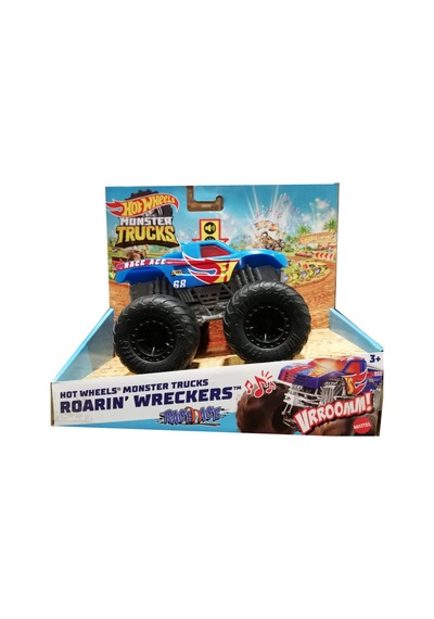 Hot Wheels Monster Trucks 1:43 Kükreyen Arabalar - 6 Adet Tarı