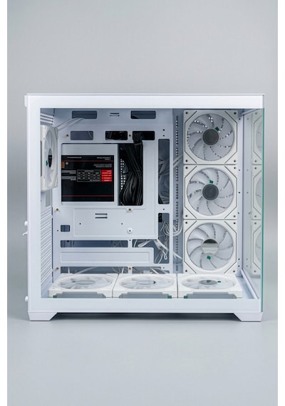Onyx W 7x12cm Argb Fan Temper Cam 1 X Type-c - 1 X Usb 3.0 Akvaryum Gaming Oyuncu Kasası