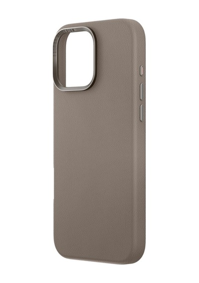 Apple Uyumlu iPhone 16 Pro Max Kılıf Lyden Serisi Deri Kaplama Magsafe Özellikli Magclick Premium Kılıf Grey Apple Uyumlu iPhone 16 Pro Max Kılıf Lyden Serisi Deri Kaplama Magsafe Özellikli Magclick Premium Kılıf Grey
