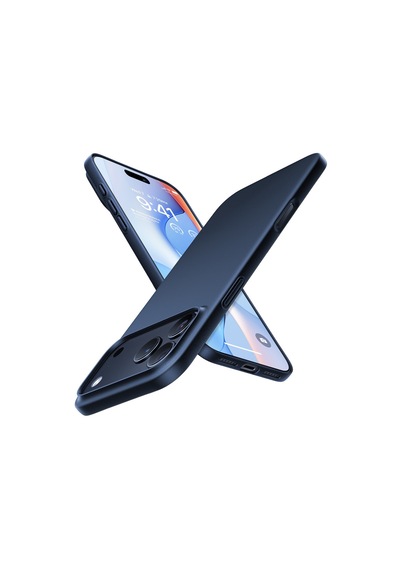 Torras Apple iPhone Uyumlu 17 Pro Slimfit Magsafe Kılıf Lacivert