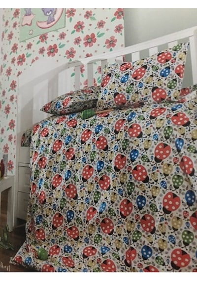 Uğur Böcekli Bebek Nevresim Takımı