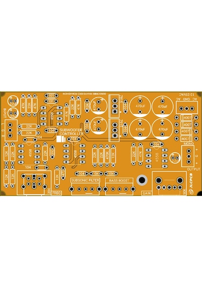 Subwoofer Filtre Devresi Denetleyici Özellikli
