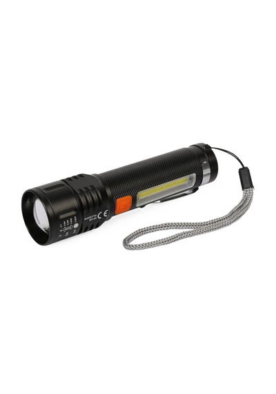 Baretta Br-85 Xhp50 Led 5 Fonksiyonlu Şarjlı El Feneri Açık Gri