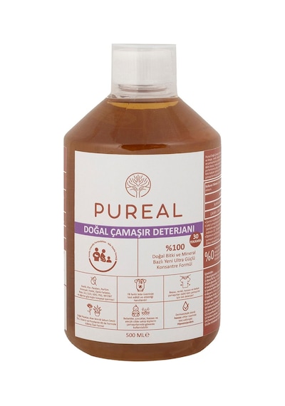 Pureal Doğal Çamaşır Deterjanı - 30 Yıkama - Kokulu 500 Ml
