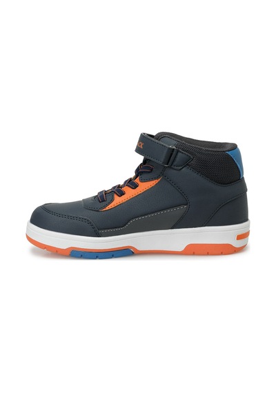 Lumberjack Nıtra Hı Lacivert Erkek Çocuk High Sneaker Lacivert-turuncu