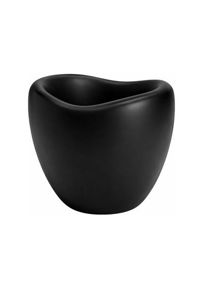 Omnipazar So-lle Lale Saksı Dekoratif Modern Plastik İç Kovalı 52 Litre Siyah