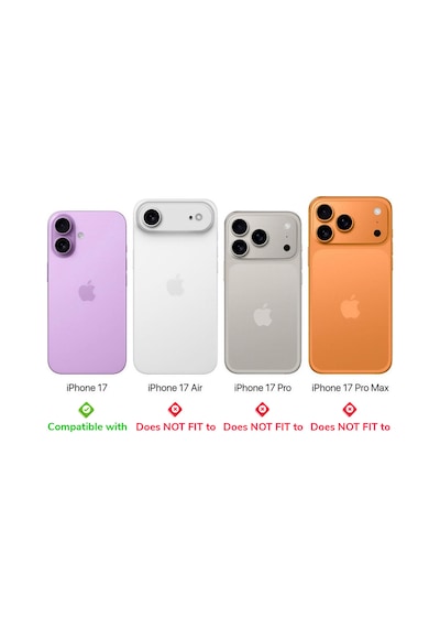 Apple iPhone Uyumlu 17 İçin Ipg Prolens Kamera Lens Koruyucu Alüminyum Cd Çerçeveli, Kırılmaz Cam Kırmızı