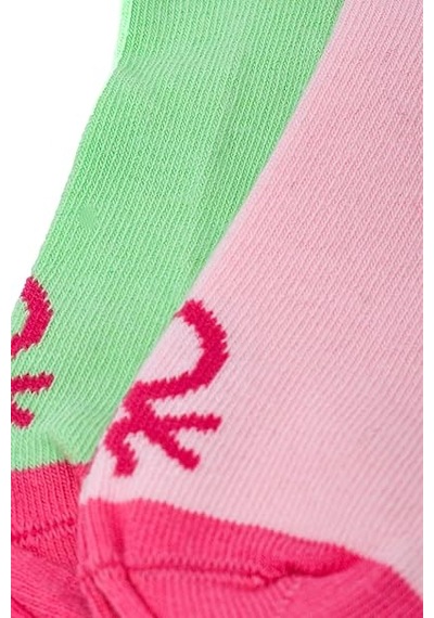 United Colors Of Benetton Benetton 2'li Çorap Bnt-g24059 Pembe