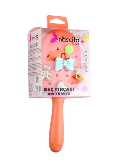 Nascita Twistlo Turuncu Saç Fırçası - 59