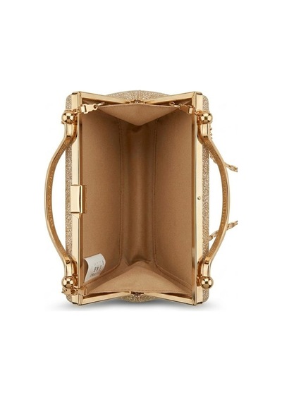 Varol 749 Lazer Kadın Abiye Çanta Altın Altın