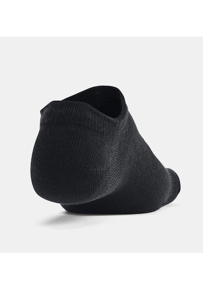 Under Armour Ua Essential No Show 6'lı Unisex Çorap 1382611-001 Siyah