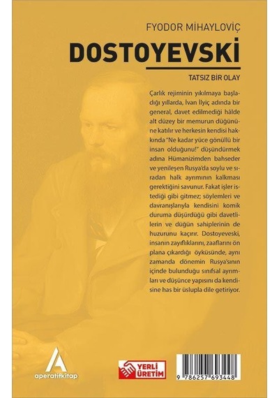 Tatsız Bir Olay - Dostoyevski - Aperatif Dünya Klasikleri