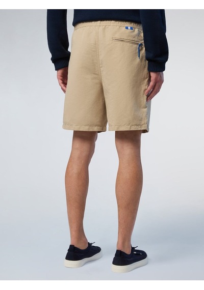 North Sails Resolute Regular Fit Esnek Belli Erkek Şort-33508 Bej