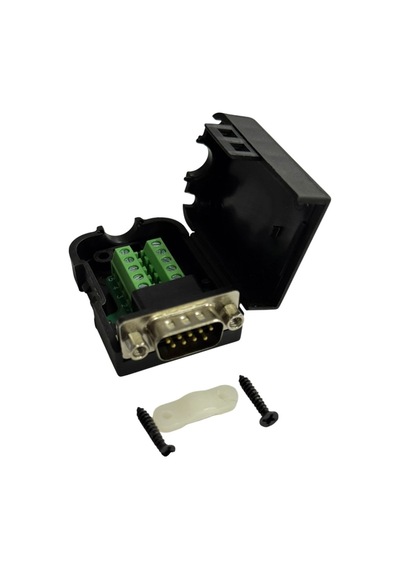 D-sub Db9 9 Pin Erkek Terminal Block Adaptörü