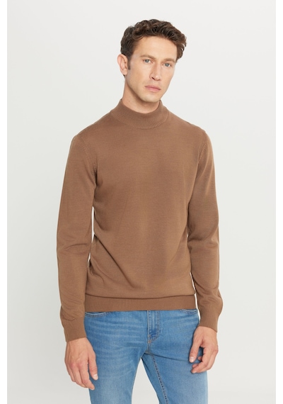AC&Co / Altınyıldız Classics Erkek Vizon Standart Fit Normal Kesim Yarım Balıkçı Yaka Triko 4A4923100005VIZXL Vizon AC&Co / Altınyıldız Classics Erkek Vizon Standart Fit Normal Kesim Yarım Balıkçı Yaka Triko 4A4923100005VIZXL Vizon