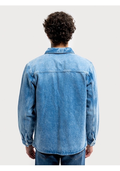 LOFT Regular Fit Erkek Gömlek U.kol Lf2036130 Q1.v1 Denim