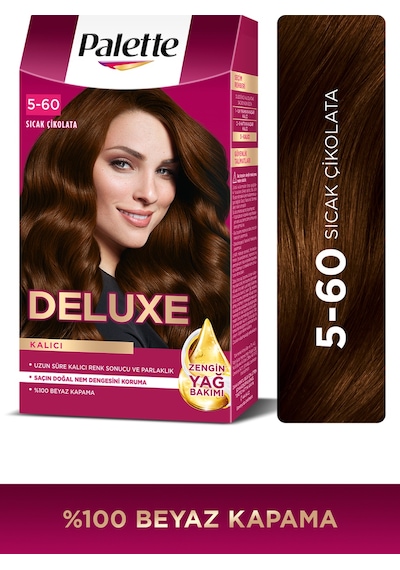 Schwarzkopf Palette Deluxe 5 - 60 Sıcak Çikolata Saç Boyası