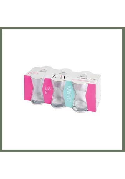 Bezos Derin Der312 6lı Çay Bardak Bezos1 Çok Renkli