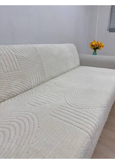 Tr Welsoft Kaymaz Taban Süngerli Koltuk - Çekyat Örtüsü 170x210 Krem 170 X 210 Genel
