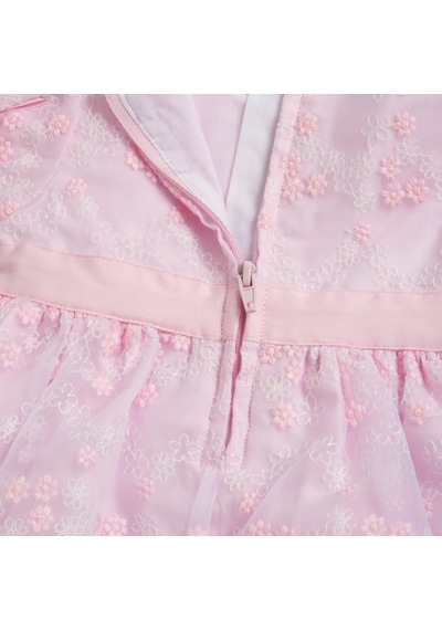 Chicco Kız Bebek Kısa Kollu Elbise 09101846000000 000011 Pembe