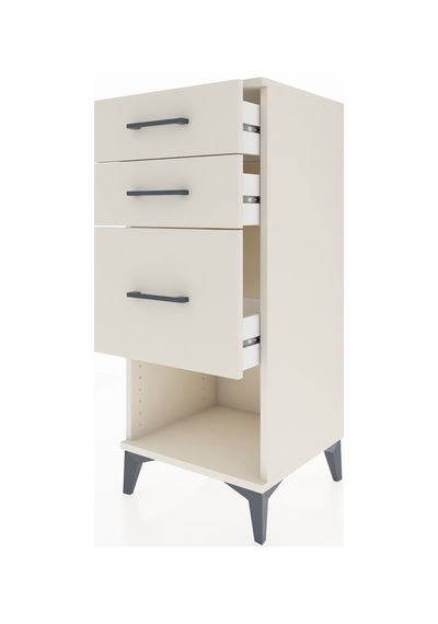 Hyperion Komodin 3 Çekmeceli 44x44x106 Aytaşı-aytaşı Aytaşı