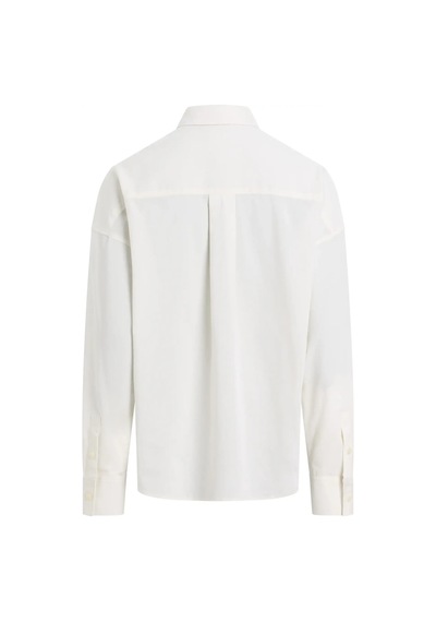 Calvin Klein Cotton Voıle Ls Shır Kadın Beyaz Gömlek