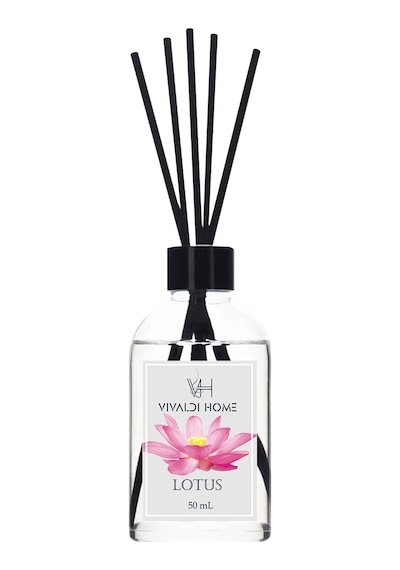 Vivaldi Home Şakayık + Lilyum + Lotus Çubuklu Oda Kokusu Esansiyel Uçucu Yağ 3 x 50 ML
