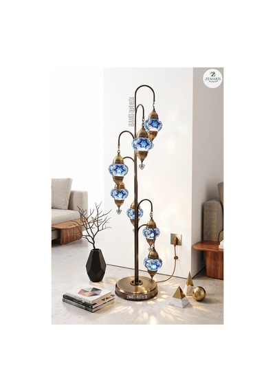Bükümlü Lambader 7 Li Lacivert - 911825883 Diğer
